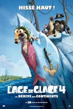 poster film L'age de glace : La dérive des continents (Ice Age: Continental Drift)