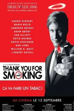 Affiche du film Thank you for smoking en streaming