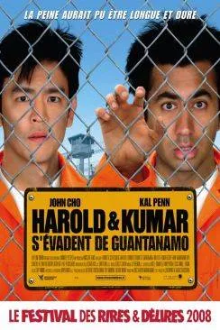 poster film Harold et Kumar s'évadent de Guantanamo (Harold And Kumar Escape From Guantanamo Bay)