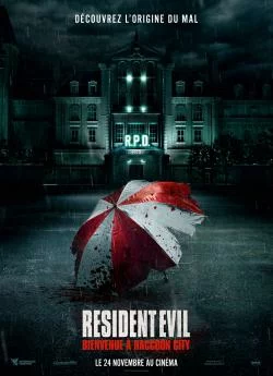 poster film Resident Evil : Bienvenue à  Raccoon City